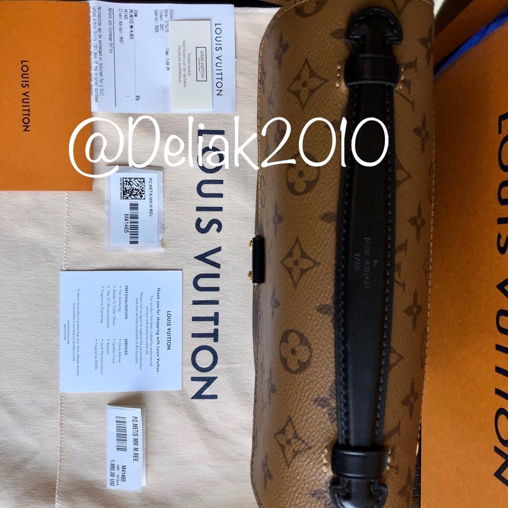 SOLD! Louis Vuitton Reverse Pochette Metis RARE 😍 - Picture 4 of 8